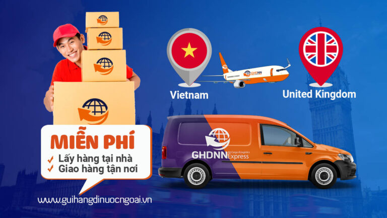 Gửi hàng đi United Kingdom