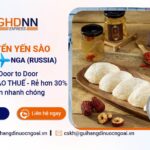 Gửi yến sào đi Nga
