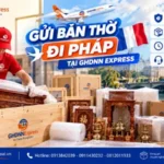 Gửi bàn tủ thờ đi Pháp