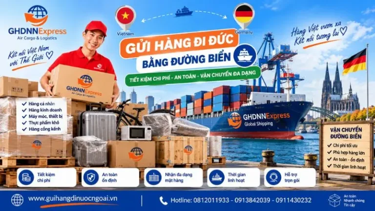 Gửi hàng đi Đức bằng đường biển