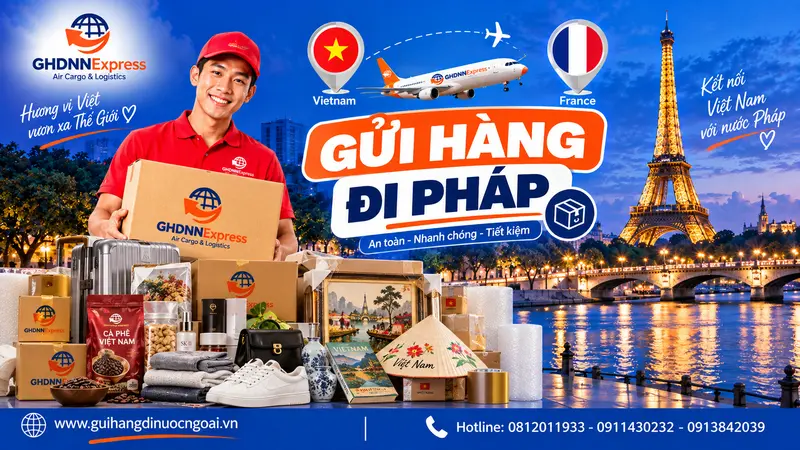 Gửi hàng đi Pháp