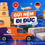 Gửi nệm đi Đức