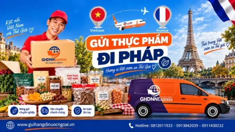 Gửi thực phẩm đi Pháp