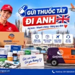 Gửi thuốc tây đi Anh