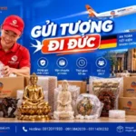 Gửi tượng đi Đức