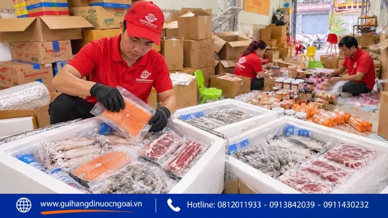 những mặt hàng đông lạnh được phép đi Châu Âu