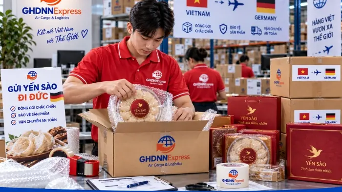 Gửi yến sào đi Đức ngày càng tăng ở cộng đồng người Việt