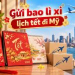 Gửi bao lì xì lịch Tết đi Mỹ