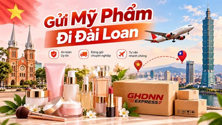 Gửi mỹ phẩm đi Đài Loan