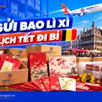Gửi bao lì xì lịch tết đi Bỉ