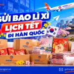 Gửi bao lì xì lịch tết đi Hàn Quốc