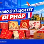 Gửi bao lì xì lịch tết đi Pháp