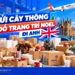 Gửi cây thông đồ trang trí Noel đi Anh