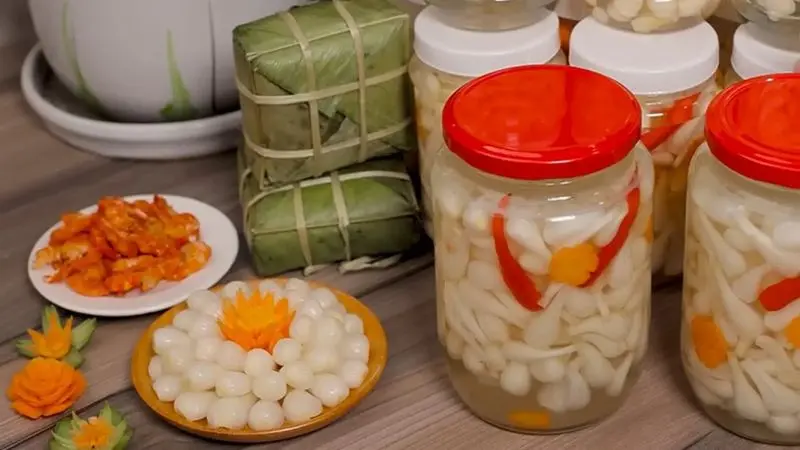Gửi củ kiệu sang Canada