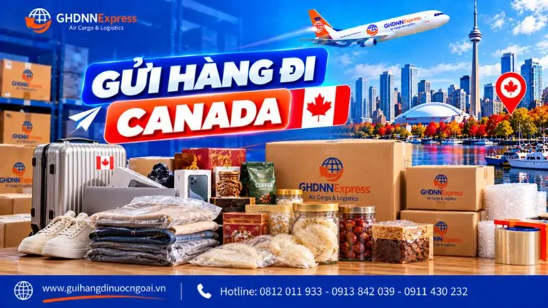 Gửi hàng đi Canada