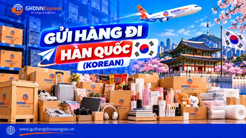 Gửi hàng đi Hàn Quốc