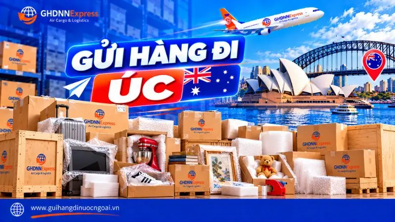 Gửi hàng đi Úc