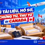 Gửi hồ sơ, tài liệu, chứng từ, thư từ đi Canada