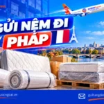 Gửi nệm đi pháp
