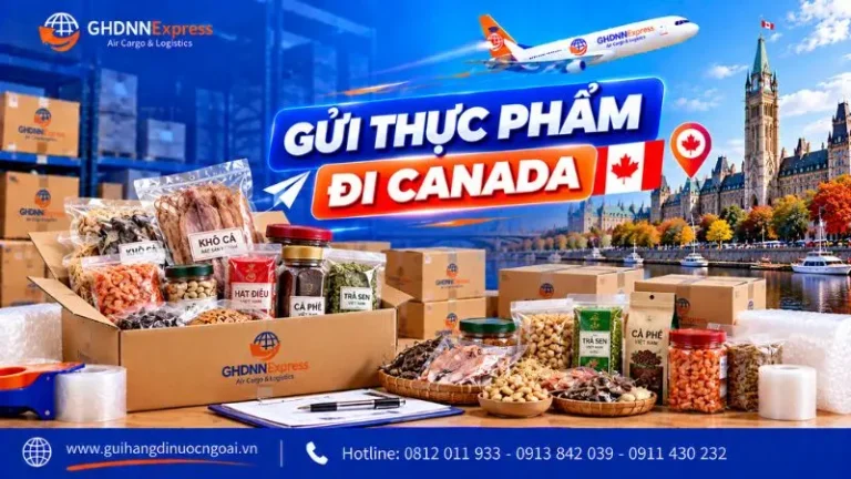 Gửi thực phẩm đi Canada