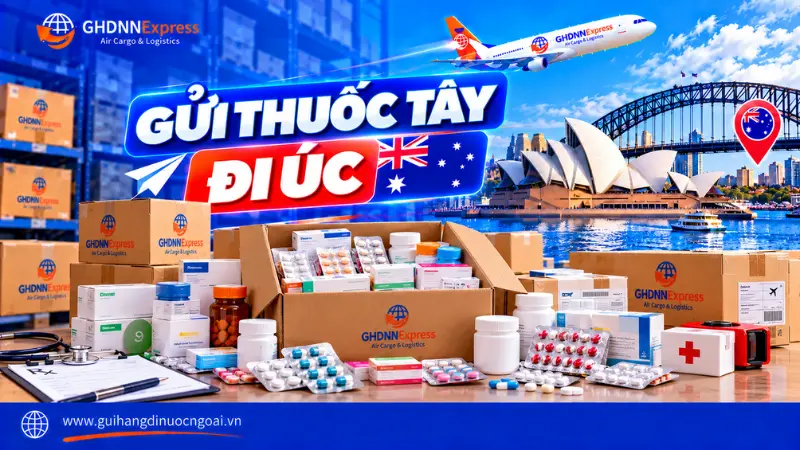 Gửi thuốc tây đi Úc