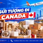 Gửi tượng đi Canada