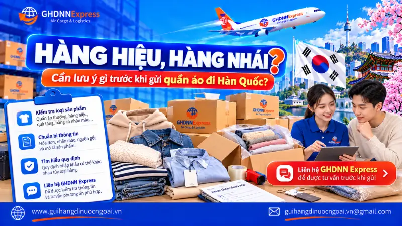 Các loại quần áo nên gửi và hạn chế gửi